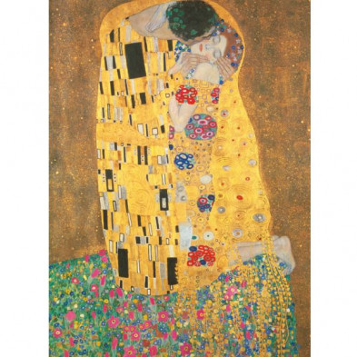 imagen 1 de puzle clementoni  el beso gustav klimt 1000 piezas