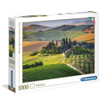 Imagen puzle clementoni casa en la toscana 1000 piezas