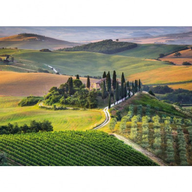 imagen 1 de puzle clementoni casa en la toscana 1000 piezas