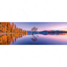 imagen 1 de puzle panorama árbol en el lago wanaka 1000 pzs