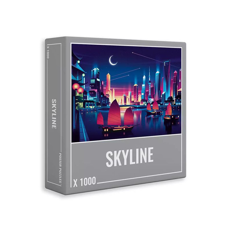 Imagen puzle skyline 1000 piezas Imagen puzle skyline 1000 piezas