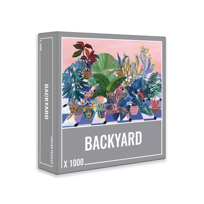 Imagen puzle backyard 1000 piezas