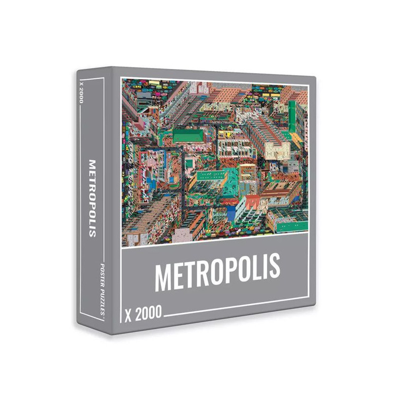 Imagen puzle metropolis 2000 piezas