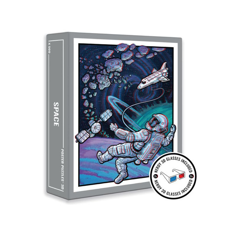 Imagen puzle space 3d 500 piezas Imagen puzle space 3d 500 piezas