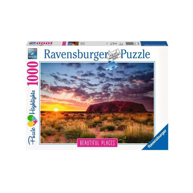 Imagen puzle ayers rock australia 1000 piezas