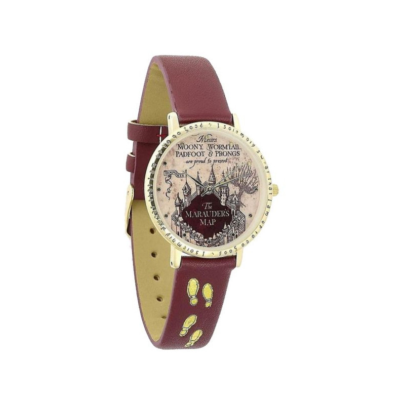 Imagen reloj de pulsera harry potter mapa merodeador