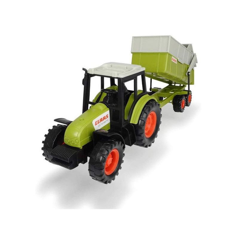 Imagen tractor con remolque simba claas 36cm Imagen tractor con remolque simba claas 36cm
