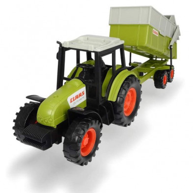 Imagen tractor con remolque simba claas 36cm