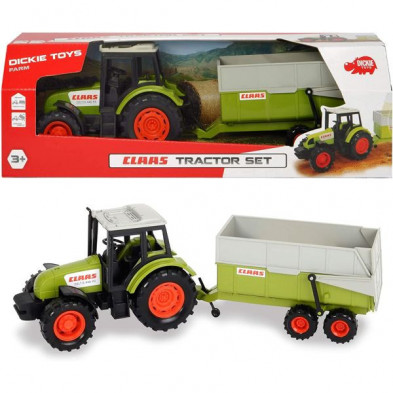 imagen 1 de tractor con remolque simba claas 36cm