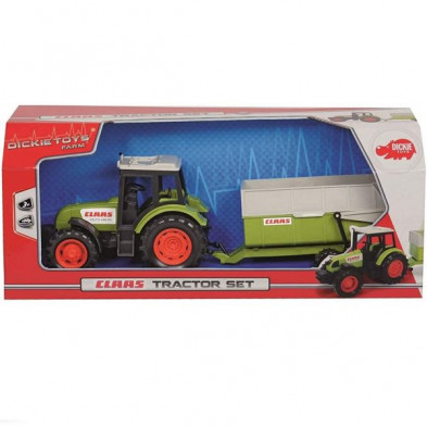 imagen 2 de tractor con remolque simba claas 36cm