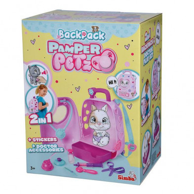 imagen 4 de pamper petz mochila veterinario 2en1