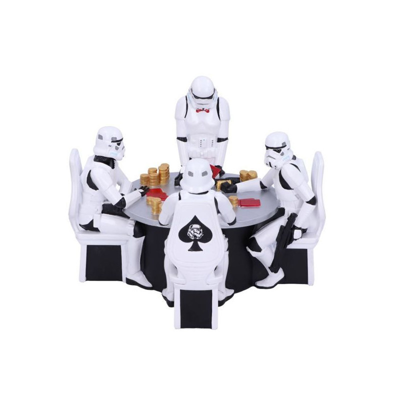 Imagen figura star wars stormtrooper poker face 18cm