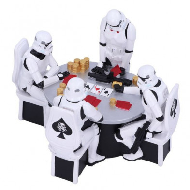 imagen 2 de figura star wars stormtrooper poker face 18cm