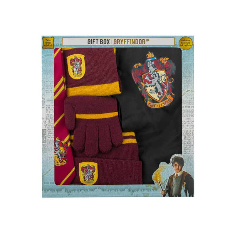 Imagen caja regalo kids uniforne gryffindor