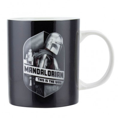 imagen 1 de set de taza y calcetines the mandalorian