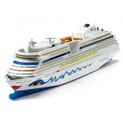 Imagen barco en miniatura aida cruiseliner 18.1x2.7x4cm