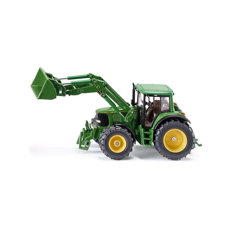 Imagen tractor john deere con cargador frontal 24.3x8x9.6