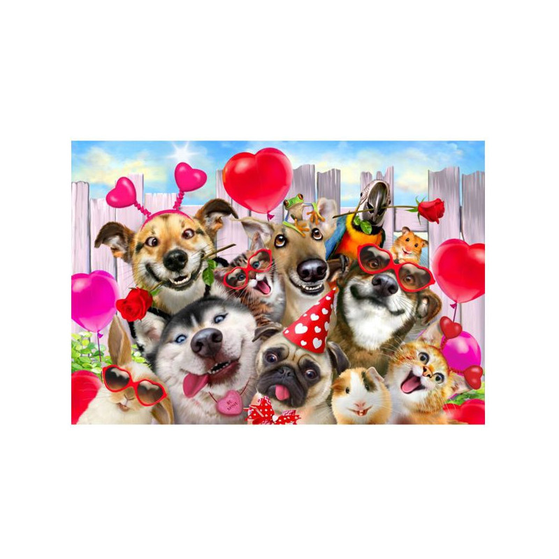 Imagen puzzle de madera natural party time -s- Imagen puzzle de madera natural party time -s-