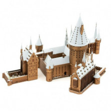 imagen 2 de hogwarts con nieve harry potter metalearth