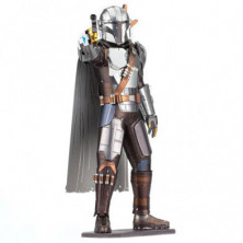 Imagen the mandalorian star wars metalearth 3d puzzle