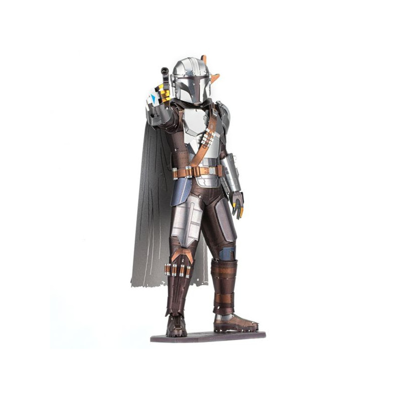 Imagen the mandalorian star wars metalearth 3d puzzle