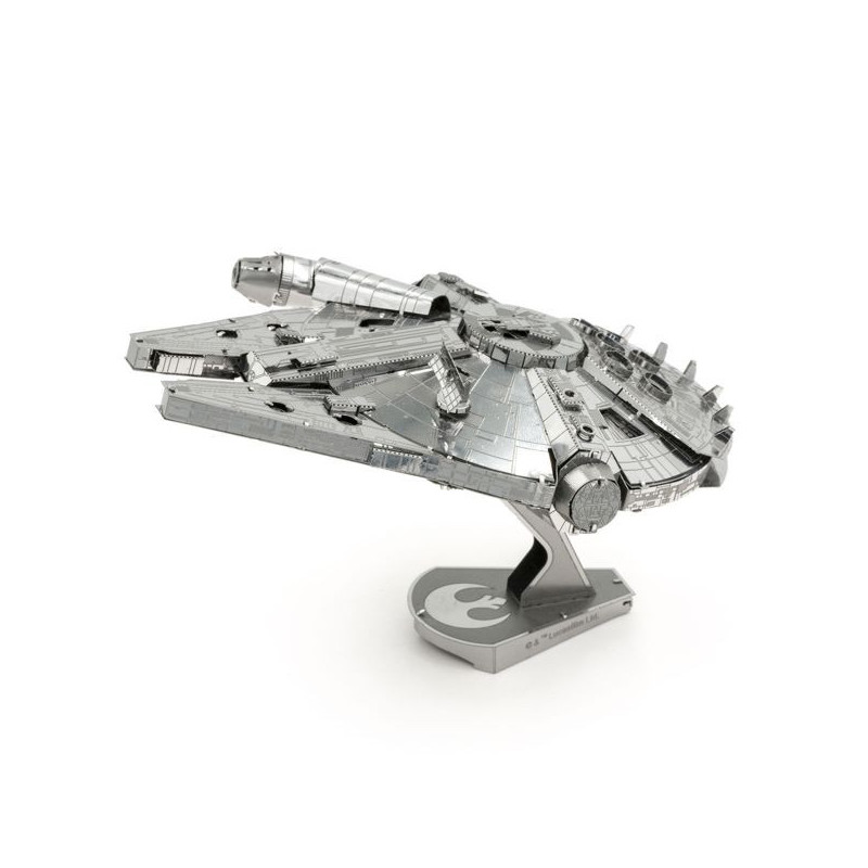 Imagen millenium falcon star wars metalearth 3d puzzle Imagen millenium falcon star wars metalearth 3d puzzle
