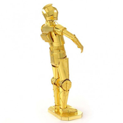 imagen 3 de réplica c3po star wars metalearth puzzle 3d metal