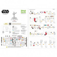 imagen 5 de réplica c3po star wars metalearth puzzle 3d metal