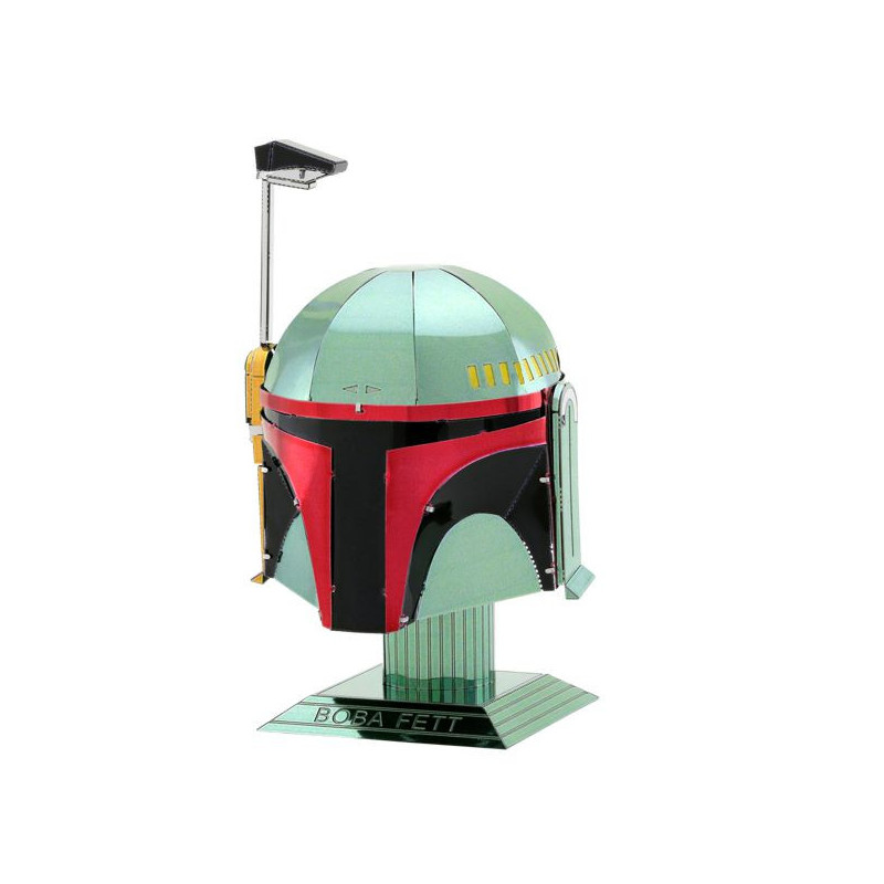Imagen boba fett helmet star wars metalearth puzzle 3d Imagen boba fett helmet star wars metalearth puzzle 3d