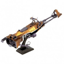 imagen 2 de speeder bike star wars metalearth puzzle 3d