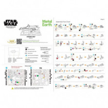 imagen 5 de speeder bike star wars metalearth puzzle 3d