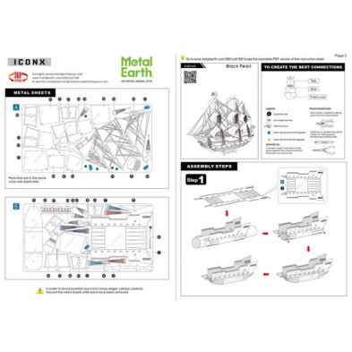 imagen 6 de barco piratas del caribe  metalearth puzzle 3d