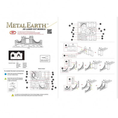 imagen 5 de maqueta puente de la torre de londres metalearth