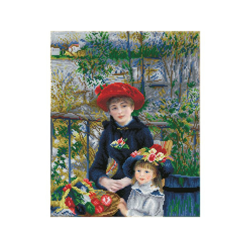 Imagen cuadro two sister on the terrace (renoir) - pint d