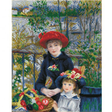 Imagen cuadro two sister on the terrace (renoir) - pint d