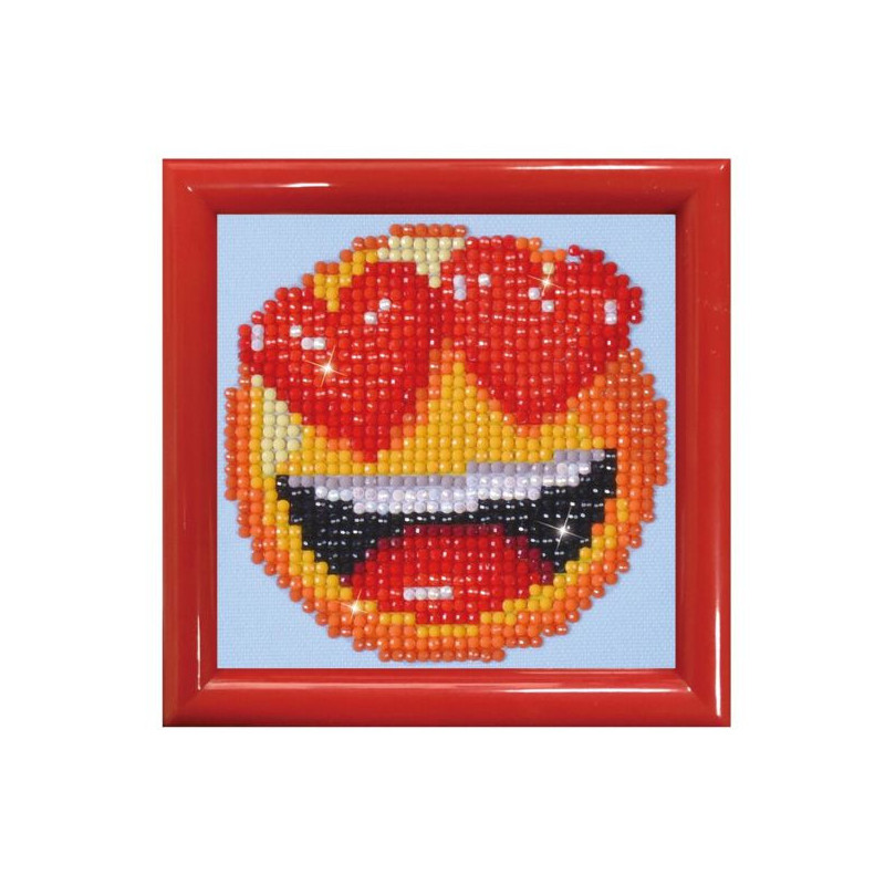Imagen cuadro smitten con marco - pintura con diamantes Imagen cuadro smitten con marco - pintura con diamantes