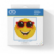 imagen 1 de cuadro  smiling face - pintura con diamantes