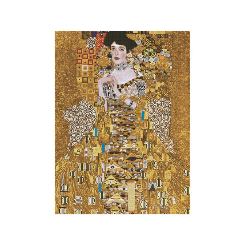 Imagen cuadro woman in gold pintura con diamantes Imagen cuadro woman in gold pintura con diamantes
