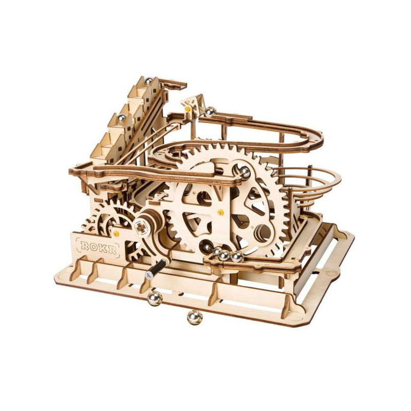 Imagen puzzle de madera  waterwheel coaster