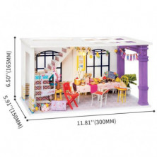 imagen 4 de casa en miniatura party time escala 1:24