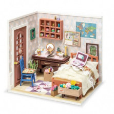 Imagen casa en miniatura anne s bedroom escala 1:24