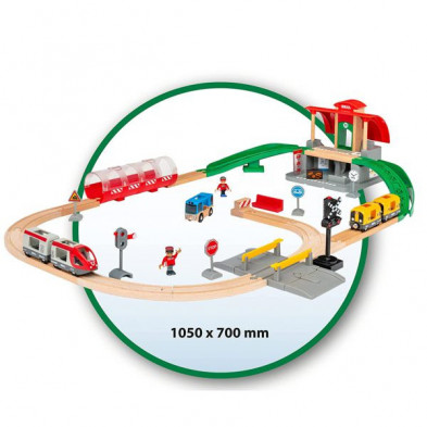 imagen 4 de set con estación central brio (33989)