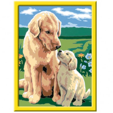 imagen 1 de creart retriever en el prado serie d ravensburger