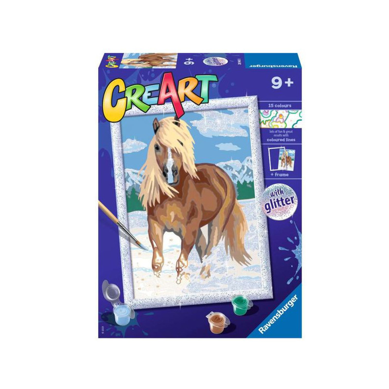 Imagen creart caballo serie d ravensburger