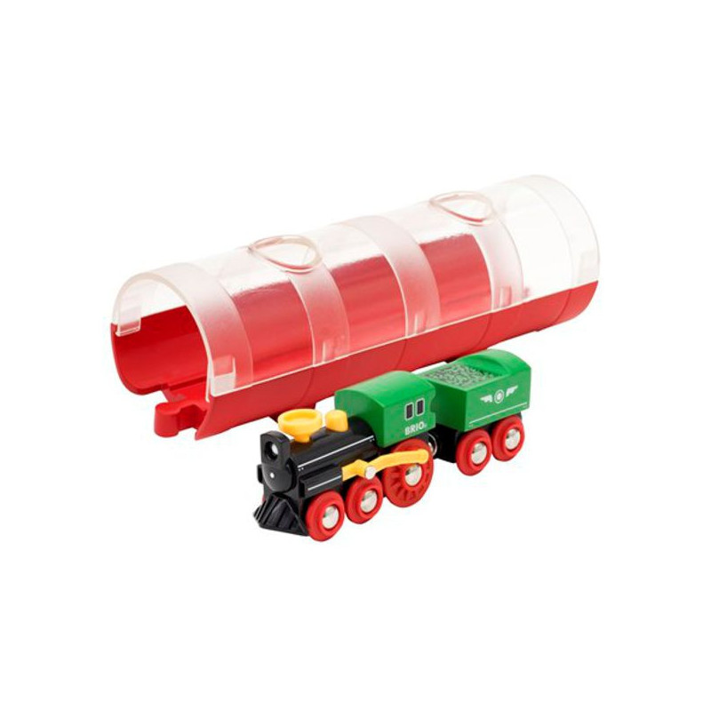 Imagen tren de vapor con túnel brio (33892)