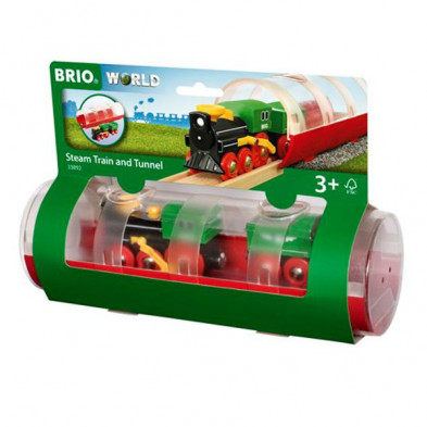 imagen 1 de tren de vapor con túnel brio (33892)