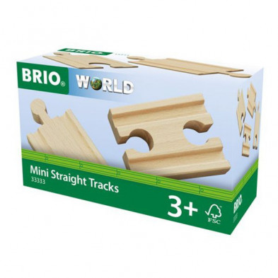 imagen 1 de vías rectas mini brio (33333)