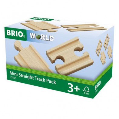 imagen 1 de pack vías rectas mini brio (33393)