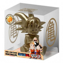 imagen 1 de hucha son goku dorado dragon ball 15cm