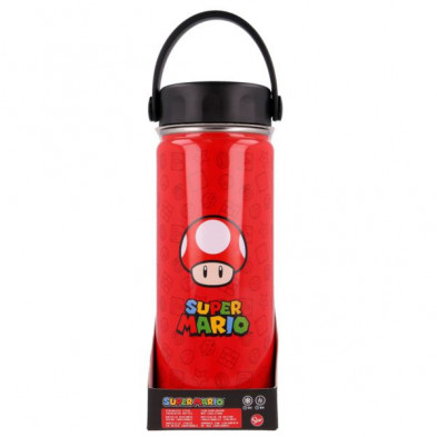imagen 1 de botella acero inoxidable termo con asa 530ml mario